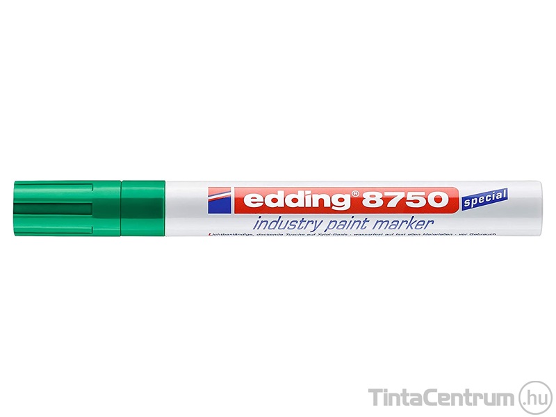 Lakkmarker, kúpos, 2-4mm, EDDING "8750", zöld