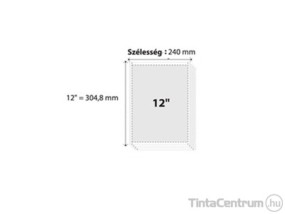 Leporelló, 240mmx12", 4 példányos, VICTORIA 450ív/doboz