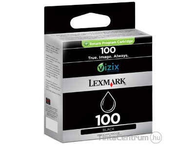 Lexmark 100 (14N0820E) fekete eredeti tintapatron