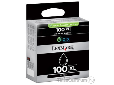 Lexmark 100XL (14N1068) fekete eredeti tintapatron