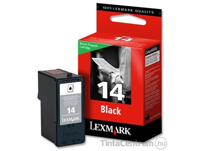 Lexmark 14 (18C2090E) fekete eredeti tintapatron