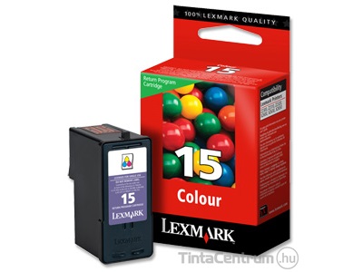 Lexmark 15 (18C2110E) színes eredeti tintapatron