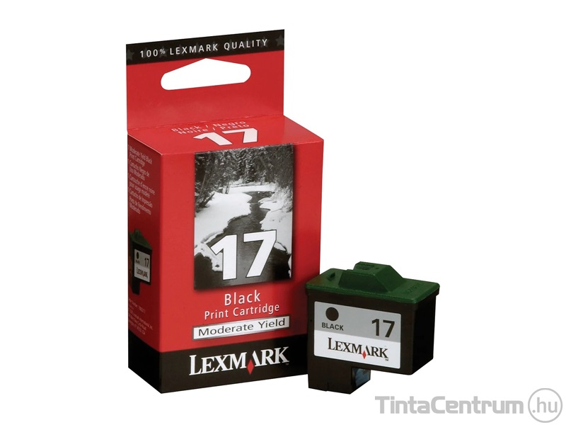 Lexmark 17 (10N0217) fekete eredeti tintapatron