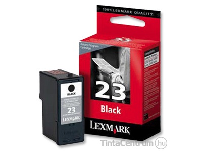 Lexmark 23 (18C1523E) fekete eredeti tintapatron