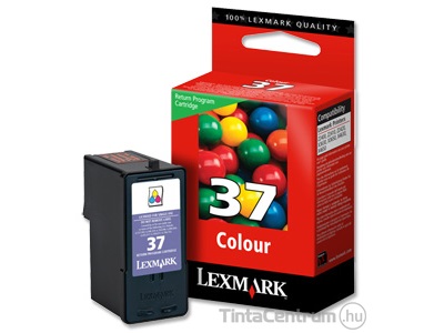 Lexmark 37 (18C2140E) színes eredeti tintapatron