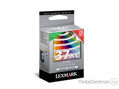 Lexmark 37XL (18C2180E) eredeti tintapatron