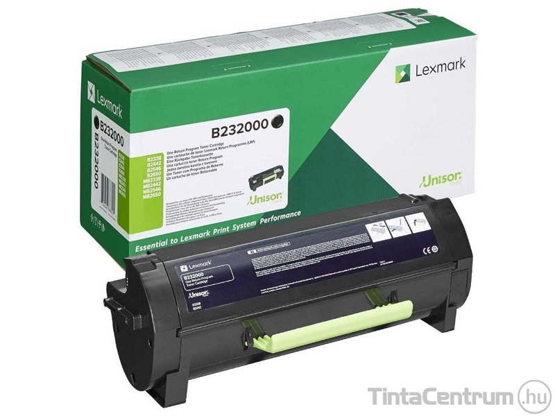 Lexmark B2338/B2442 fekete [3000 oldal] eredeti toner