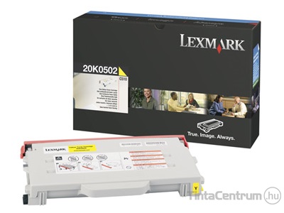 Lexmark C510 sárga [3000 oldal] eredeti toner