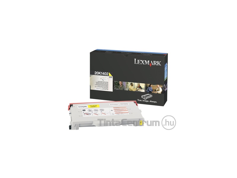 Lexmark C510 sárga [6600 oldal] eredeti toner