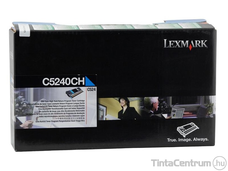 Lexmark C524/C534 ciánkék [5000 oldal] eredeti toner