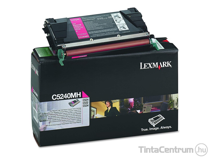 Lexmark C524/C534 magenta [5000 oldal] eredeti toner