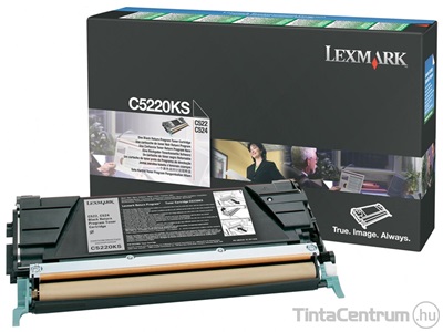 Lexmark C52x/C53x fekete [4000 oldal] eredeti toner