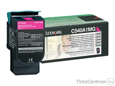 Lexmark C540/C543/C544/X543/X544 magenta [1000 oldal] eredeti toner