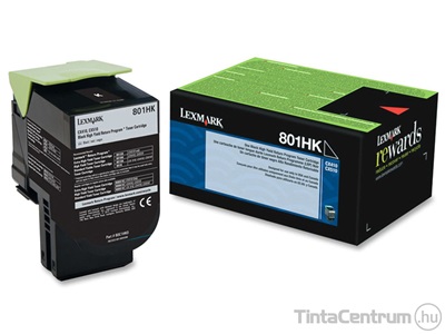 Lexmark CX410/CX510 fekete [4000 oldal] eredeti toner