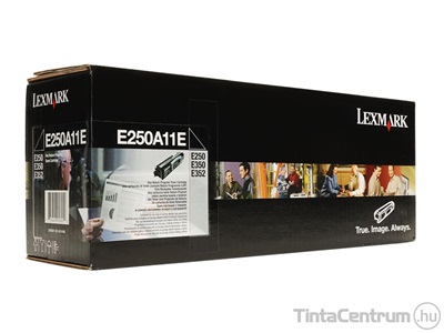 Lexmark E250/E350 fekete [3500 oldal] eredeti toner