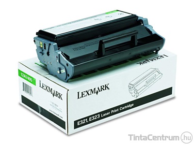 Lexmark E321/E323 fekete [3000 oldal] eredeti toner