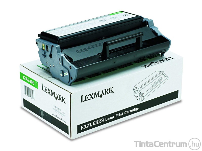 Lexmark E321/E323 fekete [6000 oldal] eredeti toner