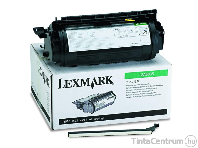 Lexmark T520/T522 fekete [20000 oldal] eredeti toner