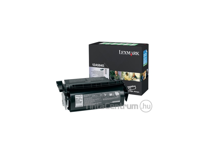 Lexmark T61x fekete [25000 oldal] eredeti toner