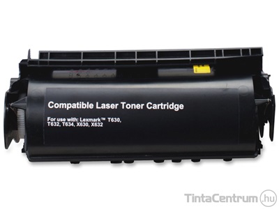 Lexmark T630/T632/T634 fekete [21000 oldal] kompatibilis 100% új toner