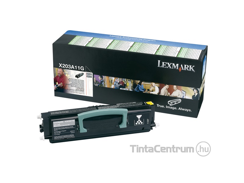 Lexmark X203N/X204N fekete [2500 oldal] eredeti toner