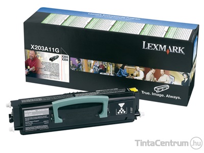 Lexmark X203N/X204N fekete [2500 oldal] eredeti toner