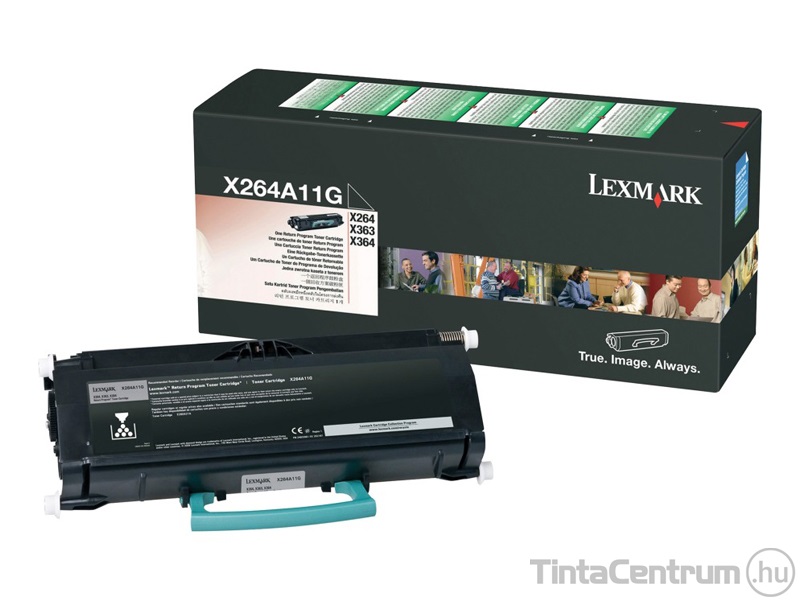 Lexmark X264/X363/X364 fekete [3500 oldal] eredeti toner