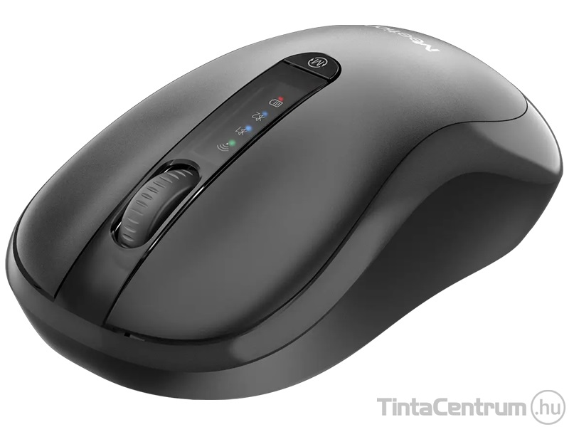 MEETION "MT-BTM185" egér, vezeték nélküli + bluetooth, optikai, fekete