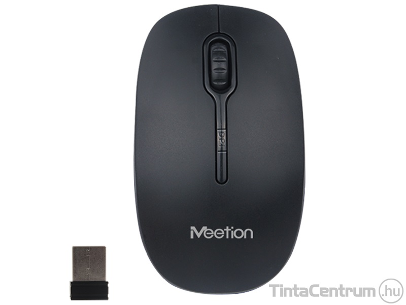 MEETION "MT-R547" egér, vezeték nélküli, optikai, fekete