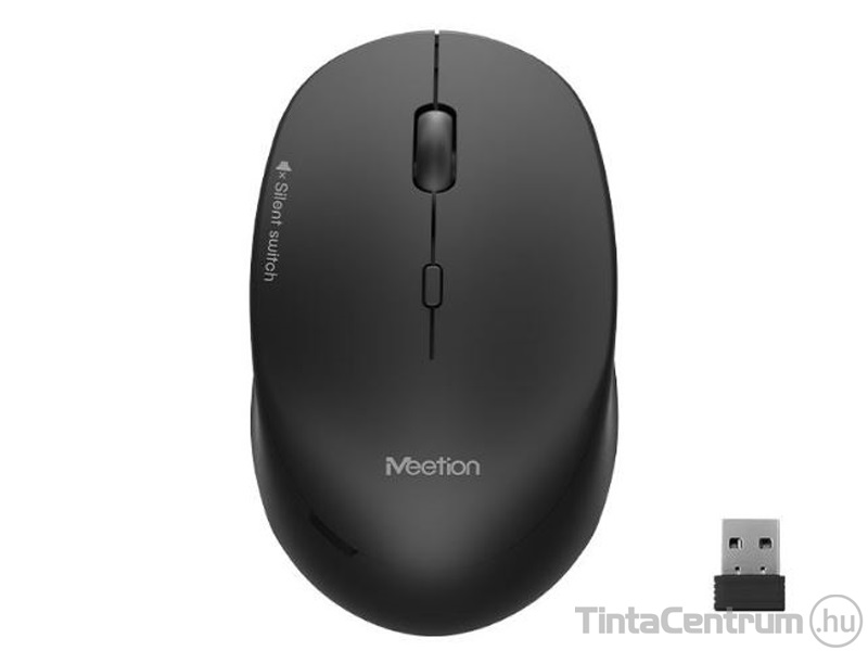 MEETION "MT-R570" egér, vezeték nélküli, optikai, fekete