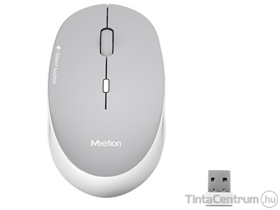MEETION "MT-R570" egér, vezeték nélküli, optikai, szürke
