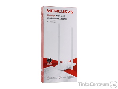 MERCUSYS "MW300UH" Wi-Fi adapter, 2,4GHz, 300Mbps, USB 2.0