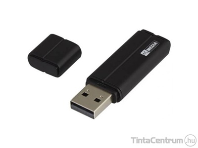 MYMEDIA pendrive, 16GB, USB 2.0, fekete