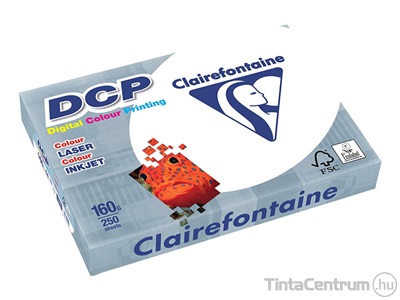 Másolópapír, A4, 160g, CLAIREFONTAINE "DCP" 250lap/csomag