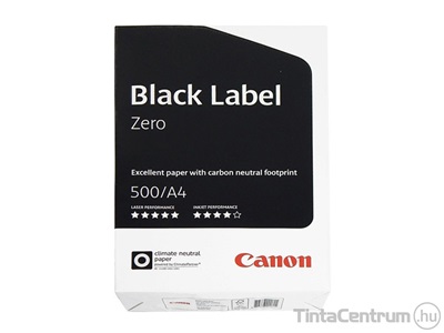 Másolópapír, A4, 80g, CANON "Black Label" 500lap/csomag