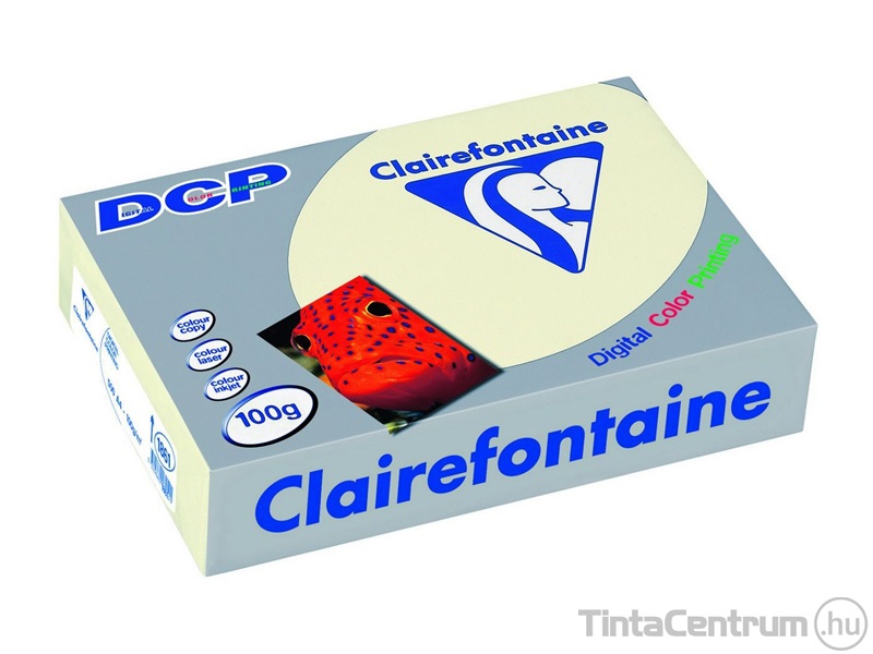 Másolópapír, színes, A4, 100g, CLAIREFONTAINE "DCP", elefántcsont (1861) 500lap/csomag