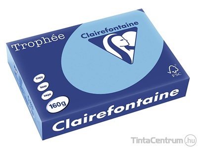 Másolópapír, színes, A4, 160g, CLAIREFONTAINE "Trophée", pasztell levendula (1050) 250lap/csomag