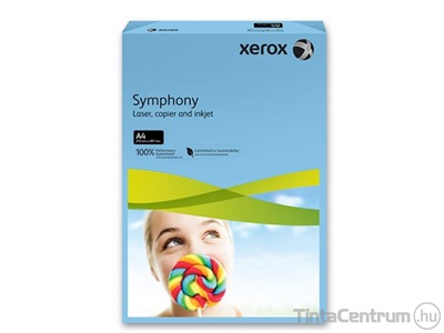 Másolópapír, színes, A4, 160g, XEROX "Symphony", intenzív sötétkék 250lap/csomag