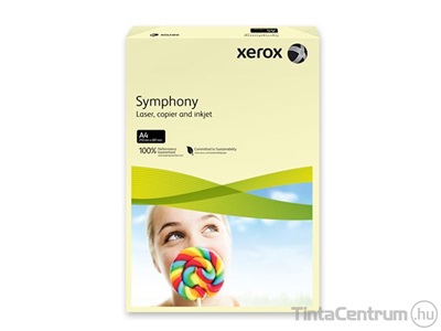 Másolópapír, színes, A4, 160g, XEROX "Symphony", pasztell csontszínű 250lap/csomag