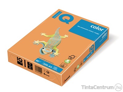Másolópapír, színes, A4, 80g, IQ "Color", trend óarany (AG10) 500lap/csomag