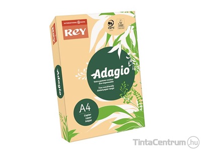 Másolópapír, színes, A4, 80g, REY "Adagio", pasztell lazac 500lap/csomag