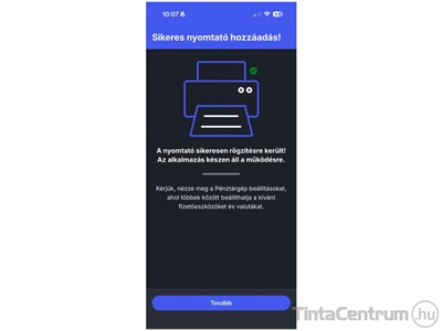 Mini X6 mobil (58mm) e-nyugta nyomtató fehér