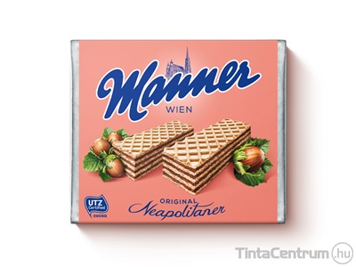 Mogyorós ostya, 75g, MANNER "Original"