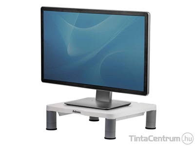 Monitorállvány, FELLOWES "Standard", platinaszürke