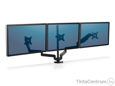 Monitortartó kar, három monitorhoz, FELLOWES "Platinum Series™ Trial"