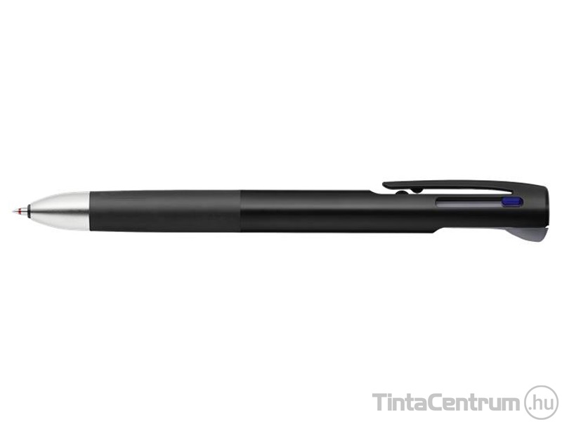 Multifunkciós golyóstoll, 0,24 mm, kétszínű + nyomósirón, 0,5 mm,  fekete tolltest, ZEBRA "bLen 2+1"