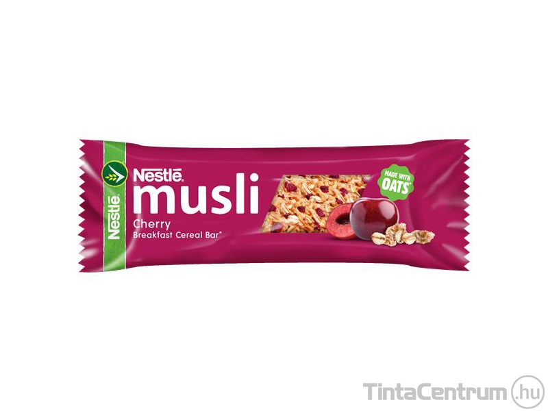 Müzliszelet, 35g, NESTLÉ, cseresznyés