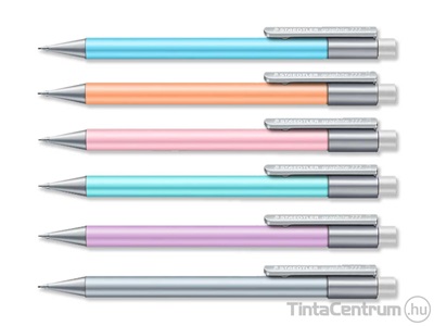 Nyomósirón, 0,5mm, STAEDTLER "Pastel", vegyes pasztell színek