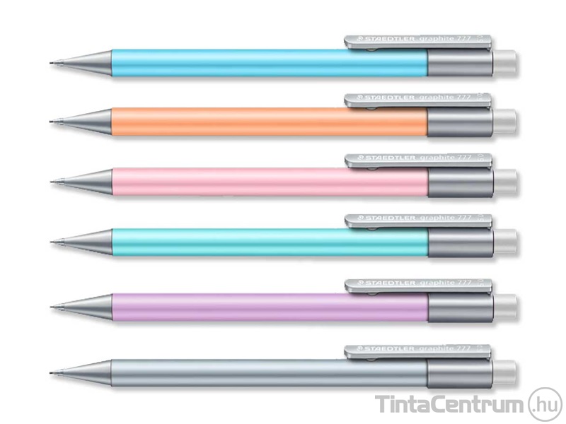 Nyomósirón, 0,5mm, STAEDTLER "Pastel", vegyes pasztell színek