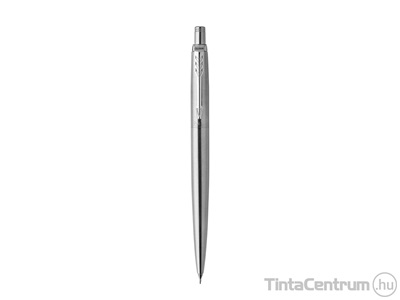 Nyomósirón, 0,5mm, rozsdamentes acél, ezüst színű klip, PARKER "Royal Jotter", ezüst